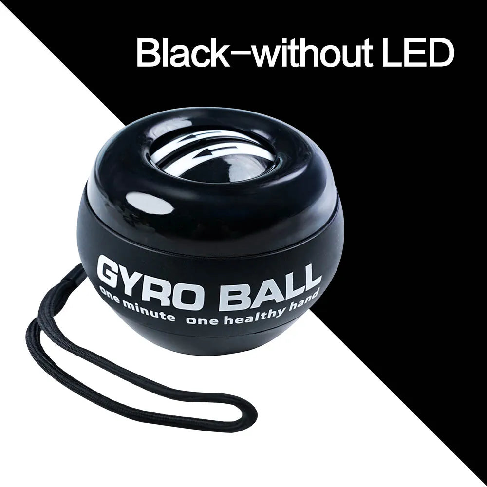 LED Wrist Power Trainer Ball Self-starting Gyro ball Power ball Arm Hand Muscle Force Fitness Exercise Equipment Strengthener